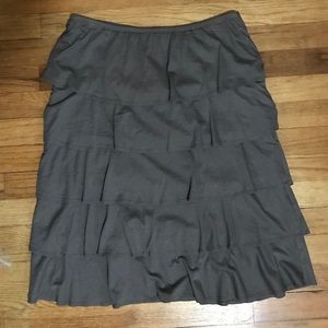 Garnet Hill Ruffled Skirt